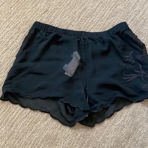 Intimissimi Black Seta Shorts
